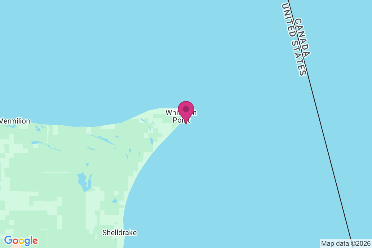 Whitefish Point map