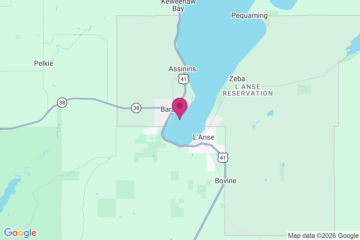 Baraga map