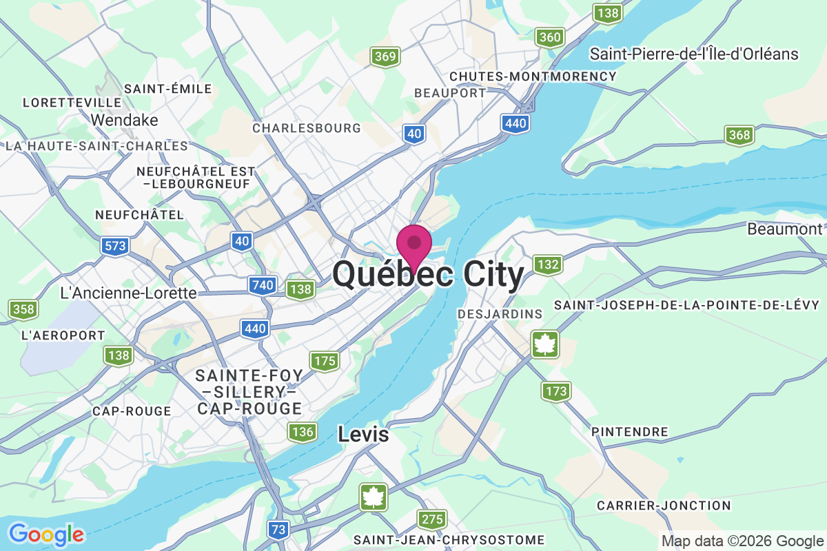 Quebec map