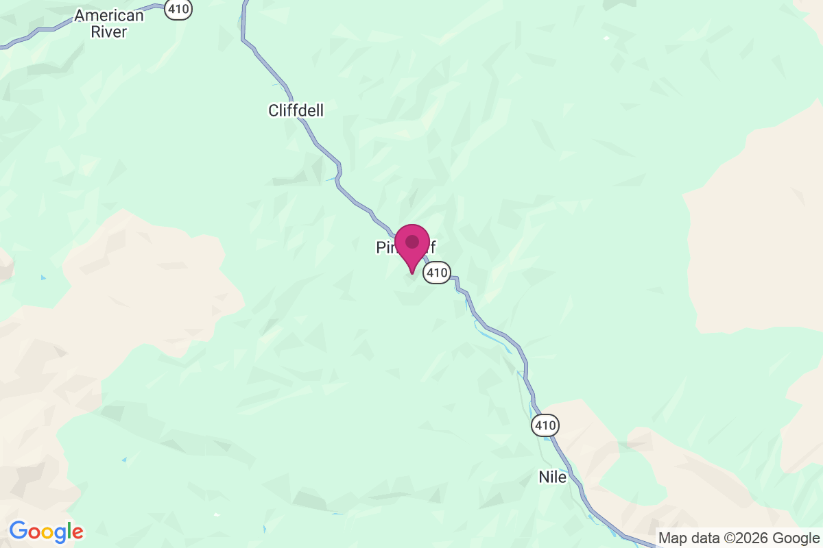 Pinecliff map