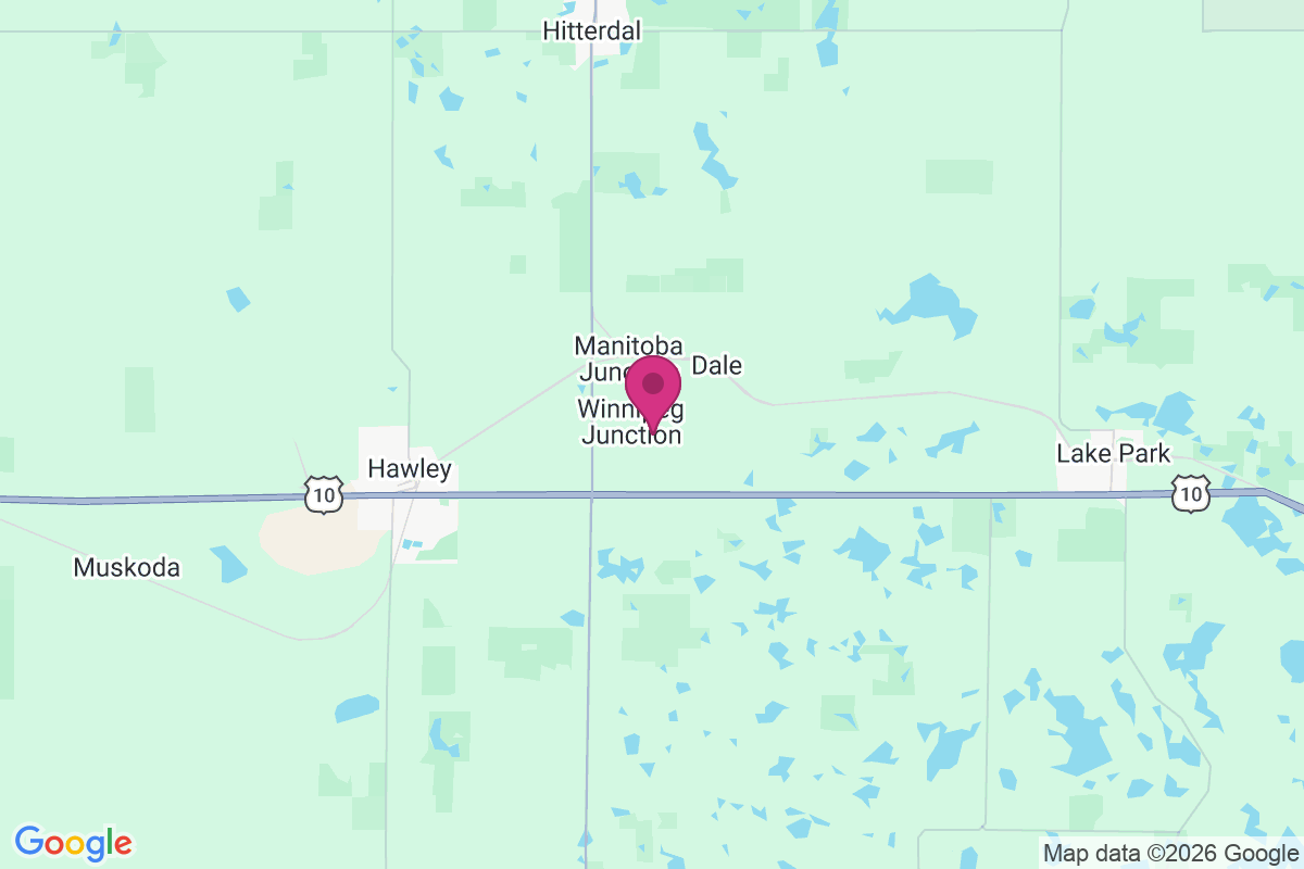 Winnipeg Junction map