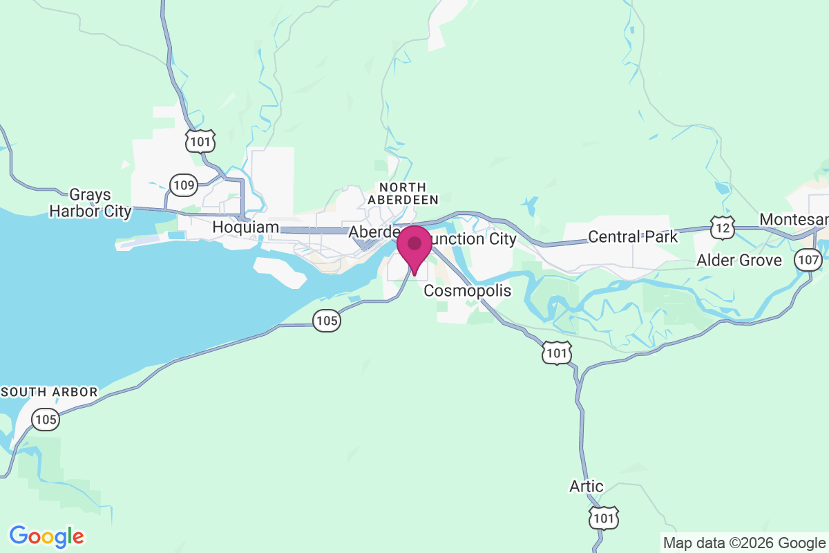 South Aberdeen map