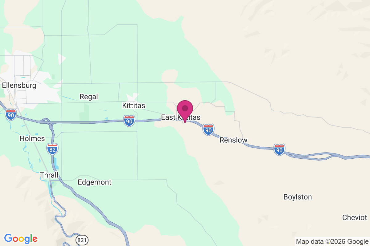 East Kittitas map