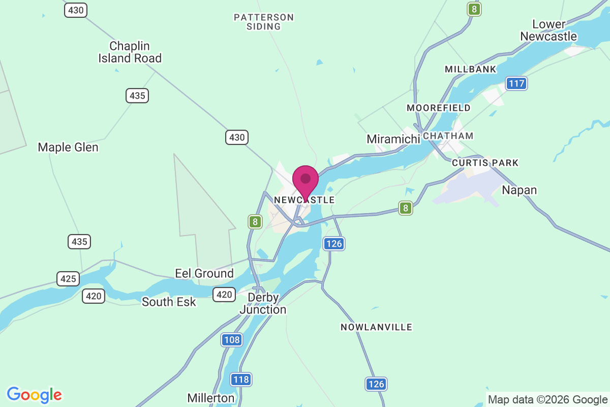 Newcastle map