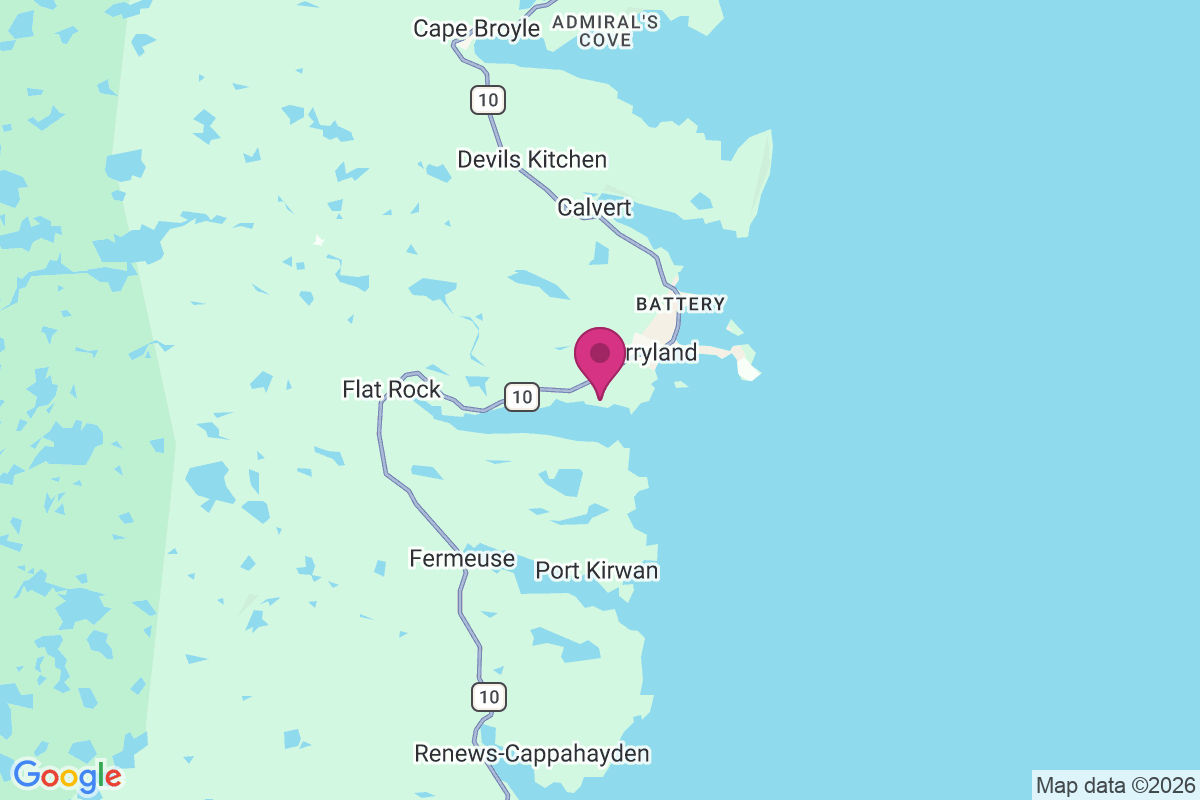 Ferryland map