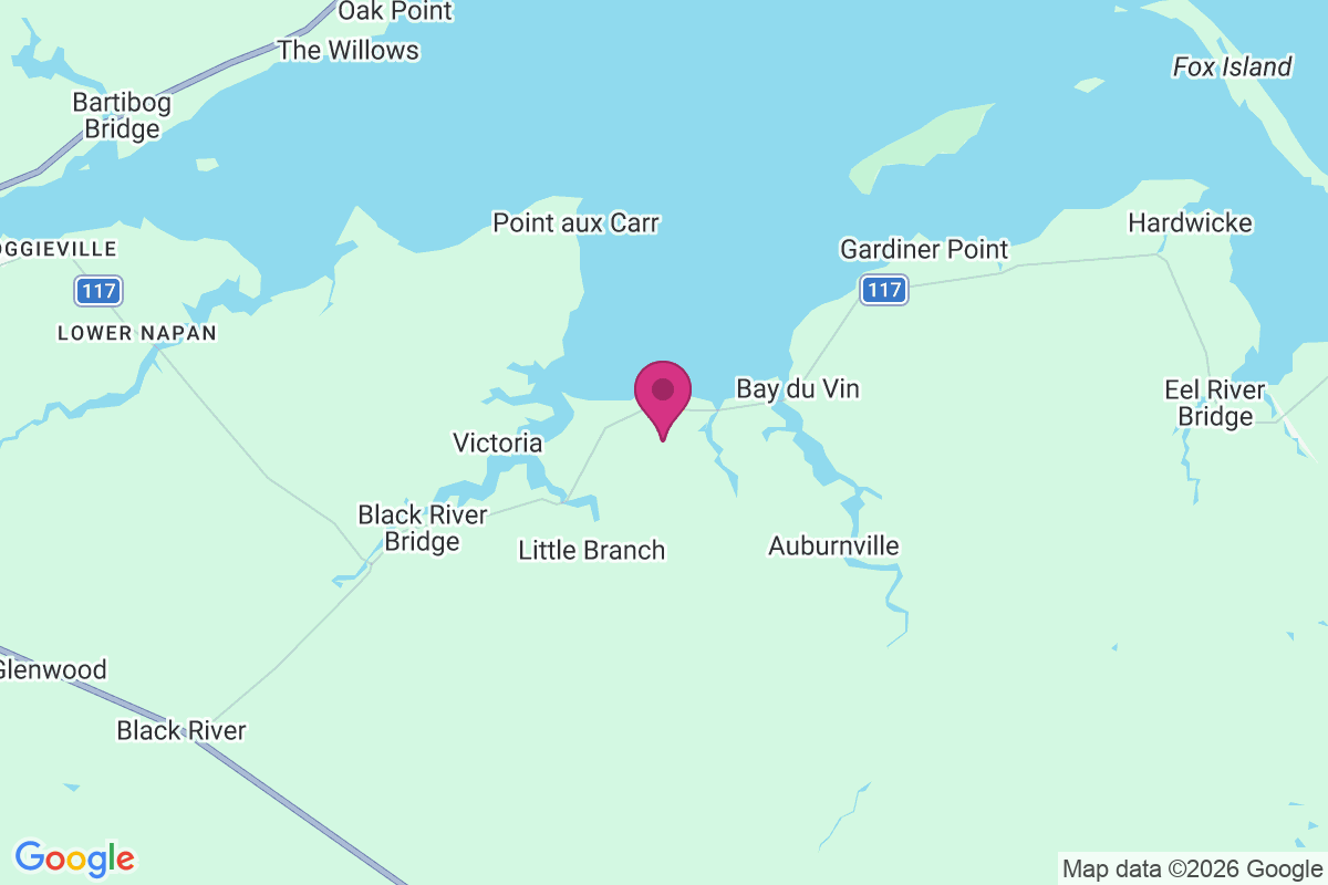 Miramichi map