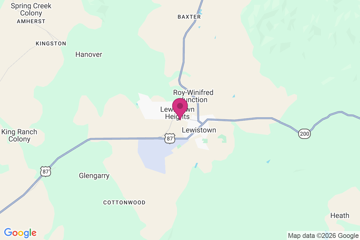 Lewistown Heights map