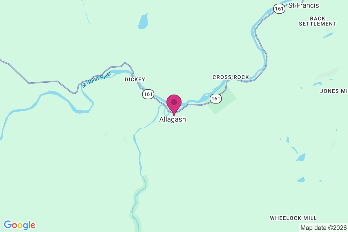 Allagash map