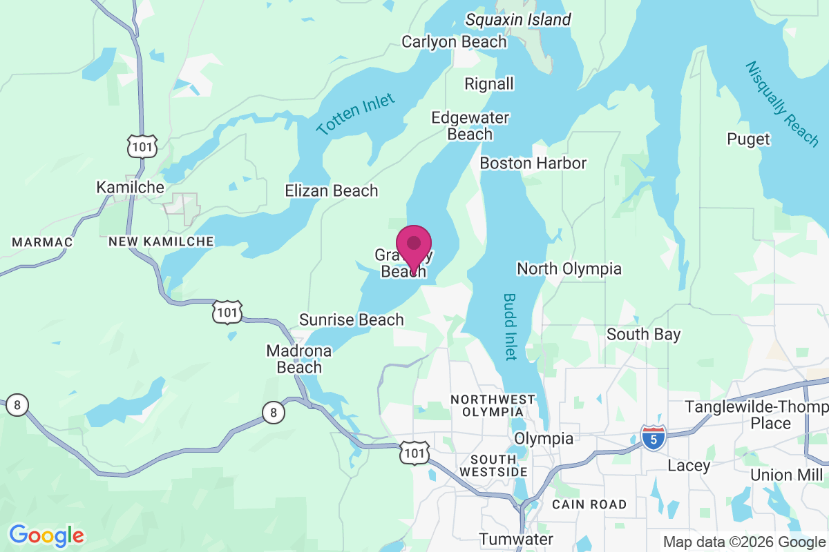 Gravelly Beach map