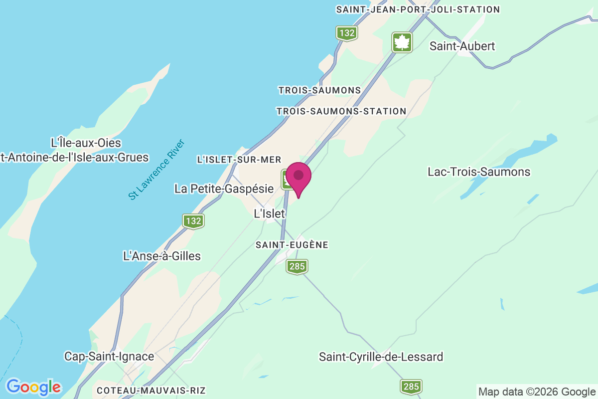 L'Isletville map