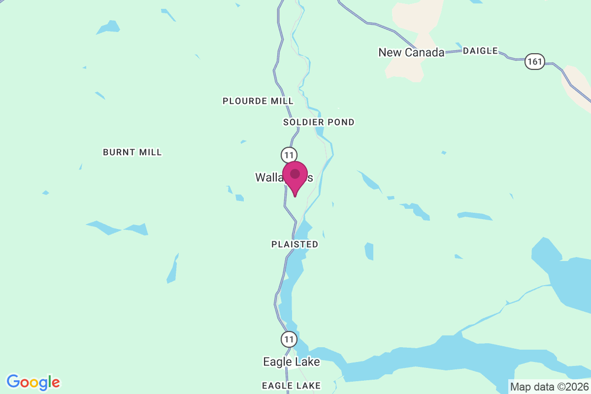 Wallagrass map