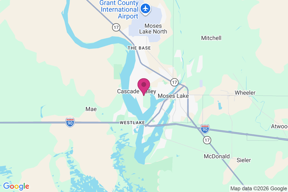 Cascade Valley map