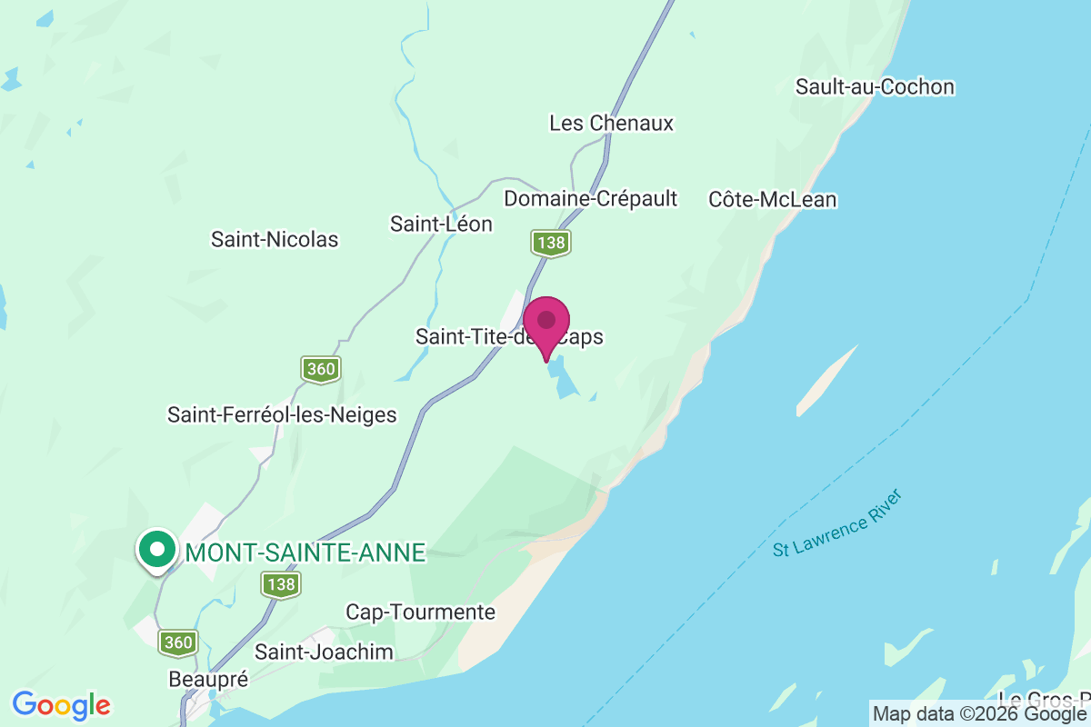 Saint-Tite-des-Caps map