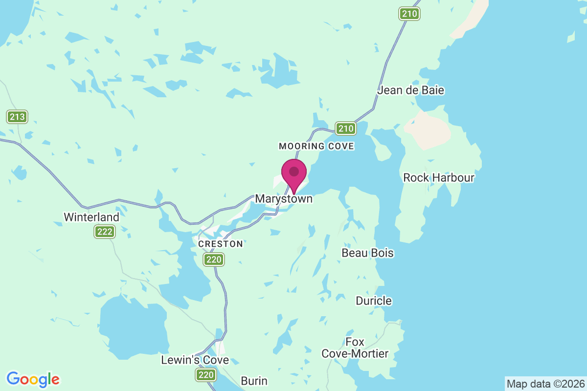 Marystown map