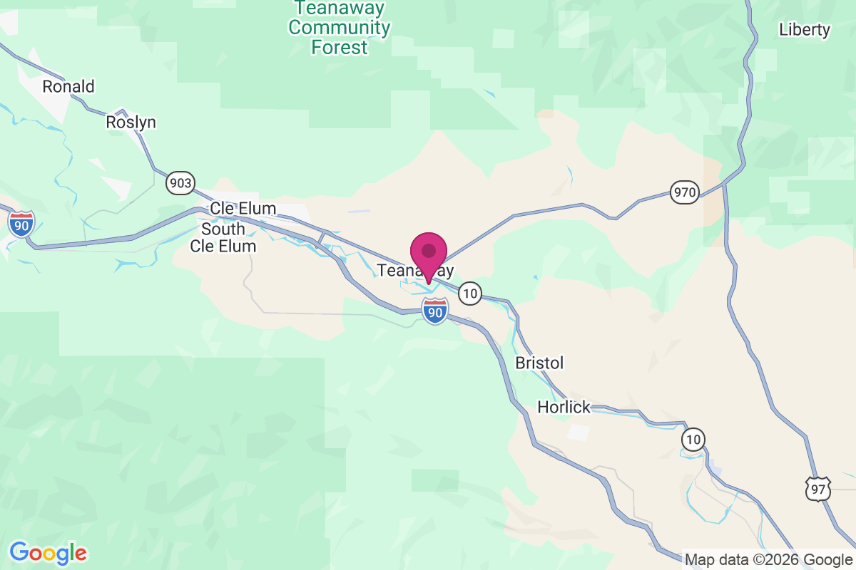 Teanaway map
