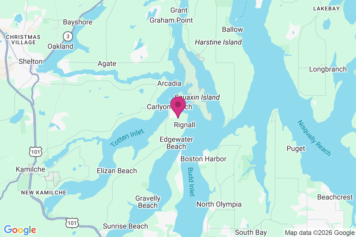 Carlyon Beach map