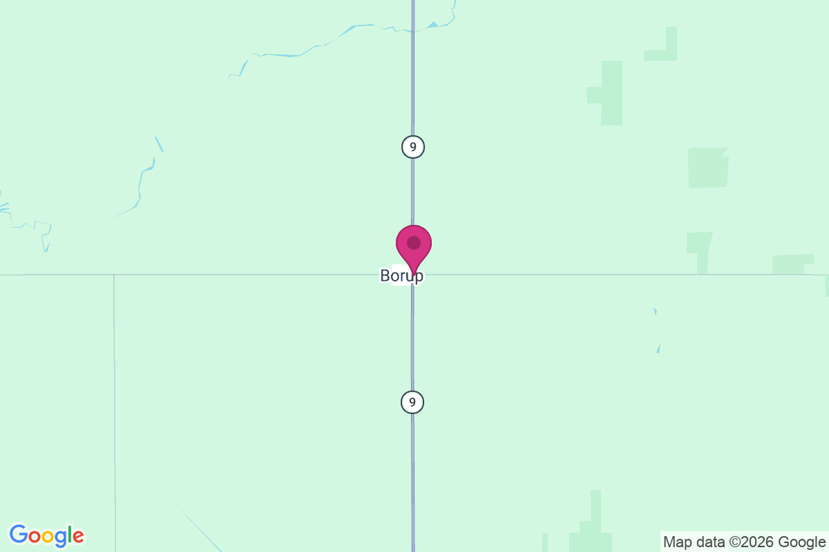 Borup map