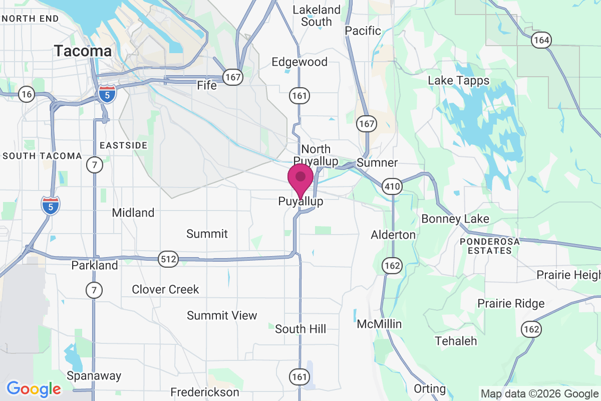 Puyallup map