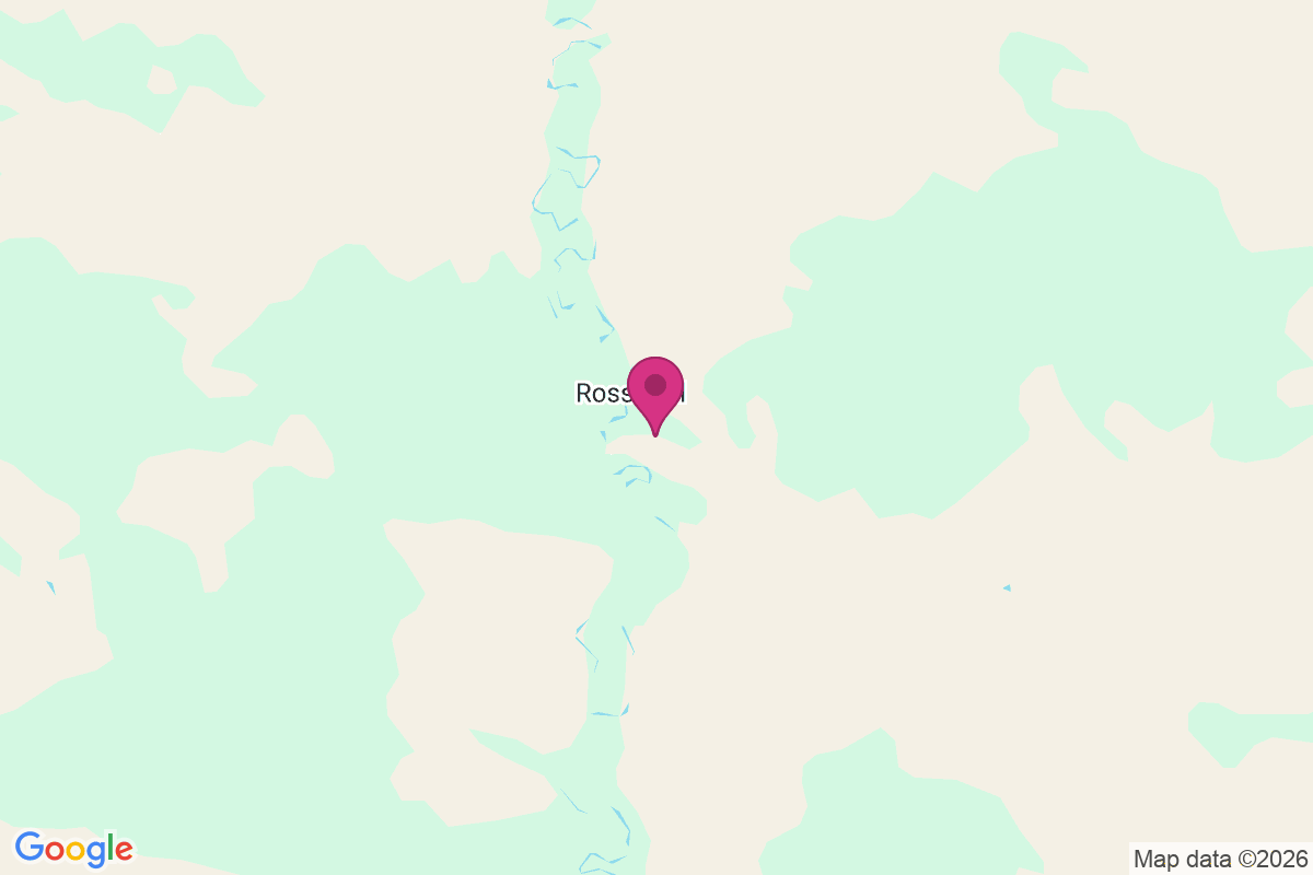 Ross Hall map