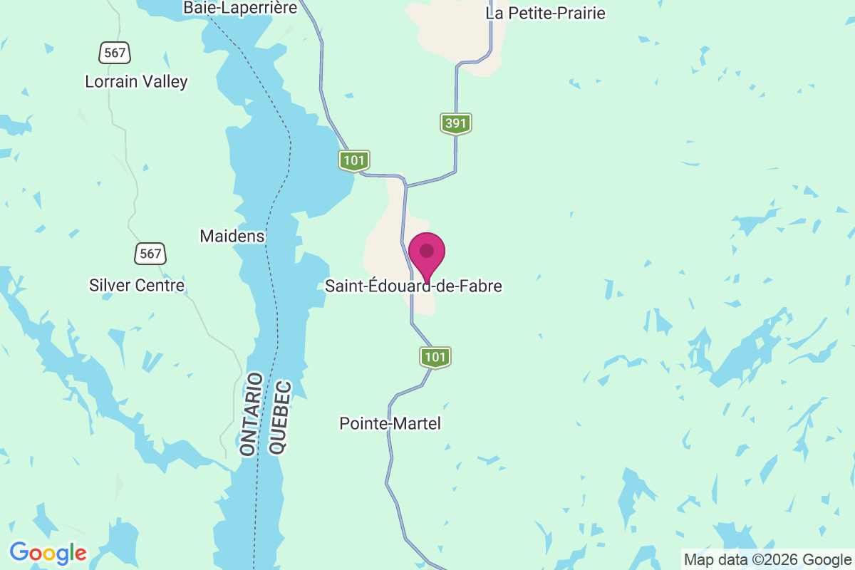 Saint Edouard map