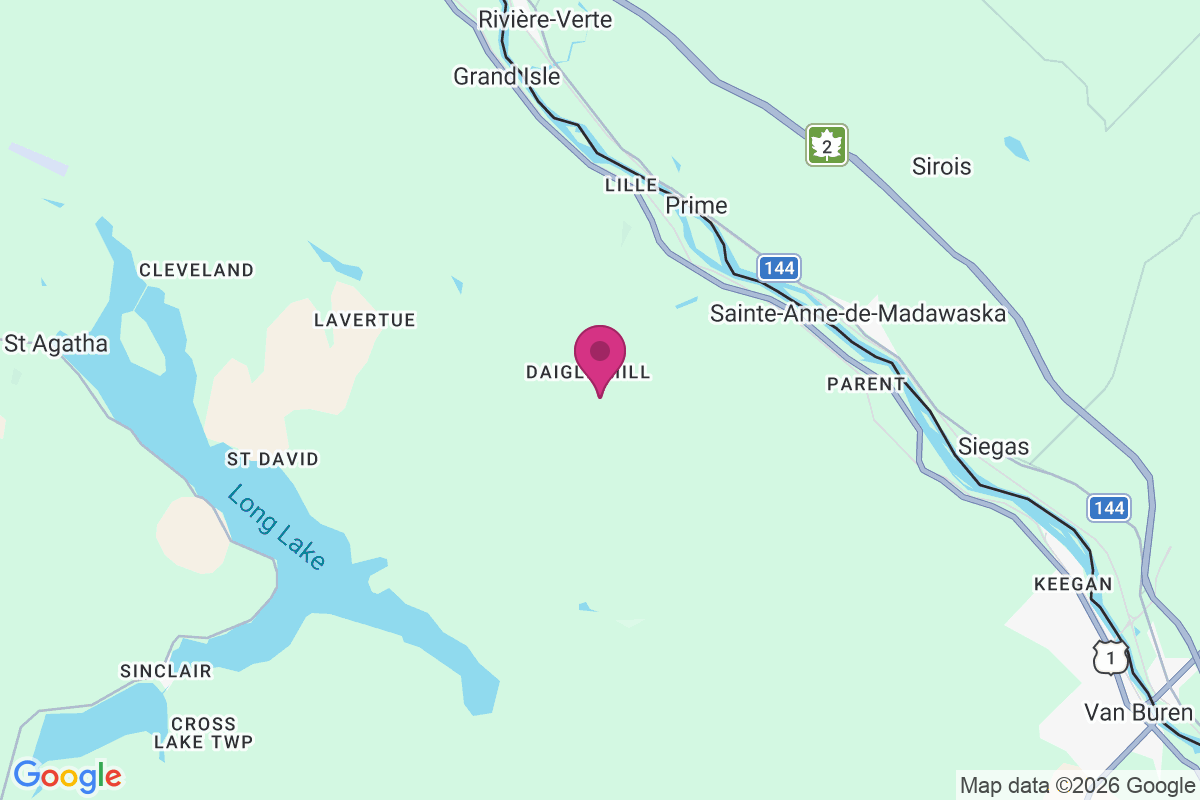 Daigle Mill map
