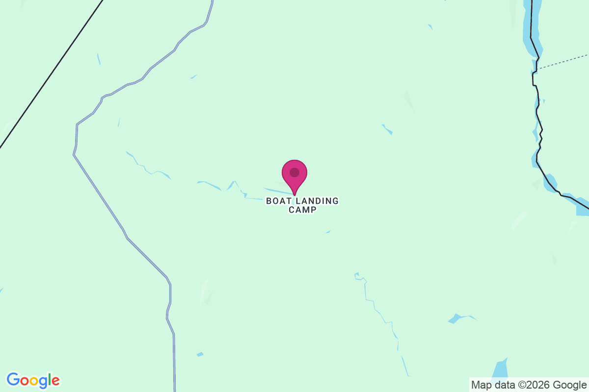 Boat Landing Camp map