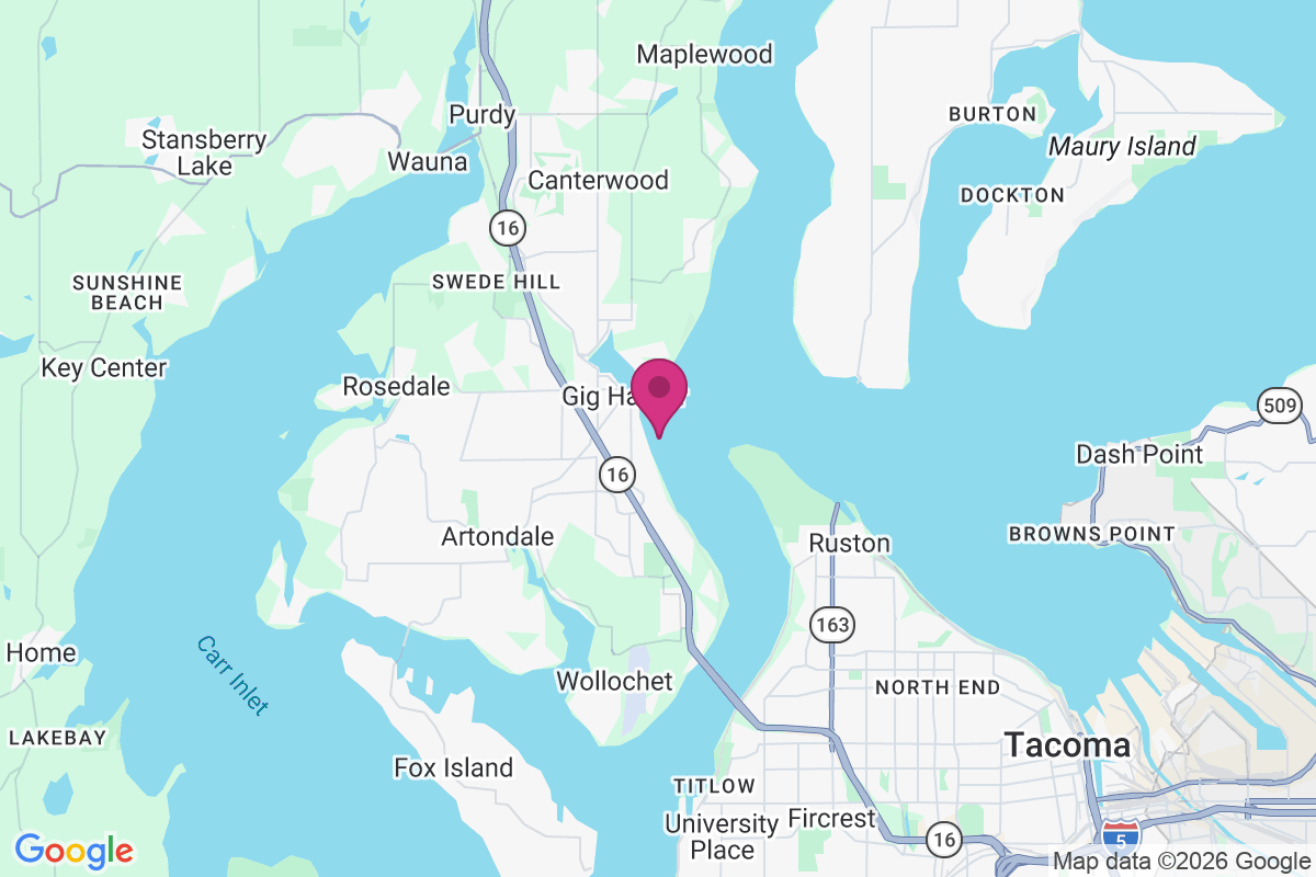 Gig Harbor map