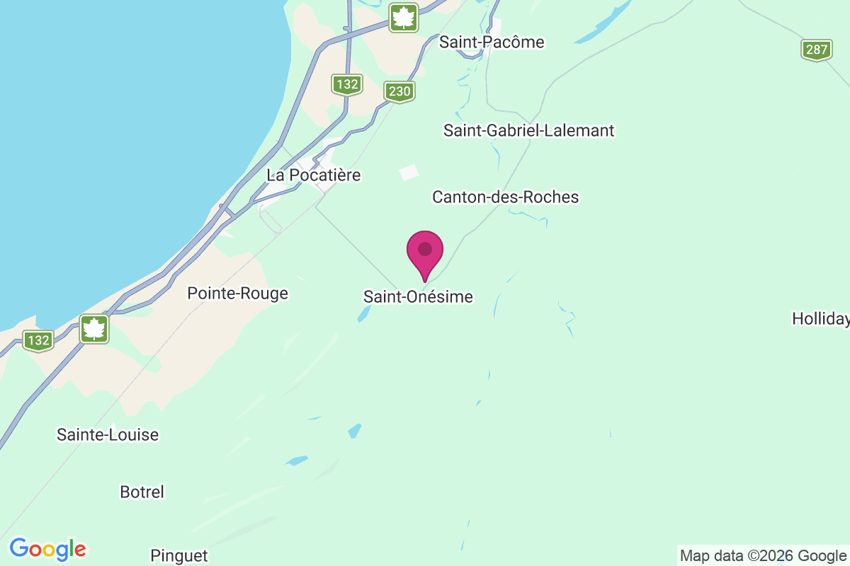 Saint-Onesime map