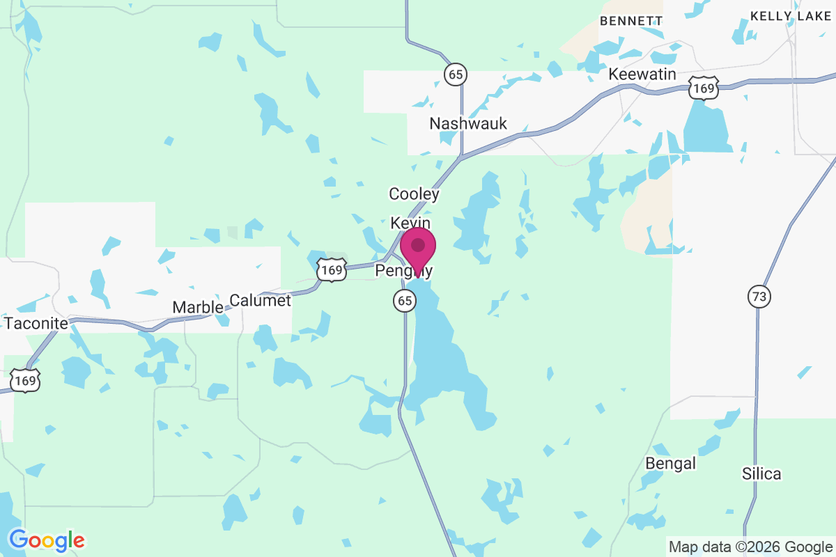 Pengilly map