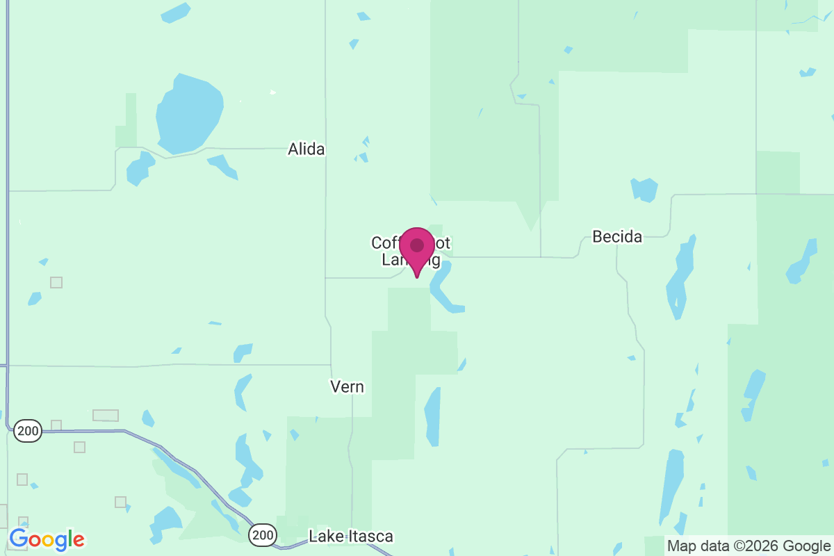 Coffee Pot Landing map