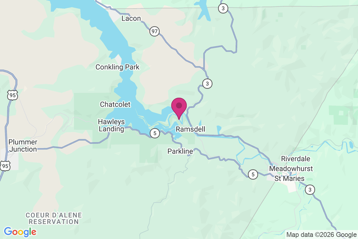 Silvertip Landing map