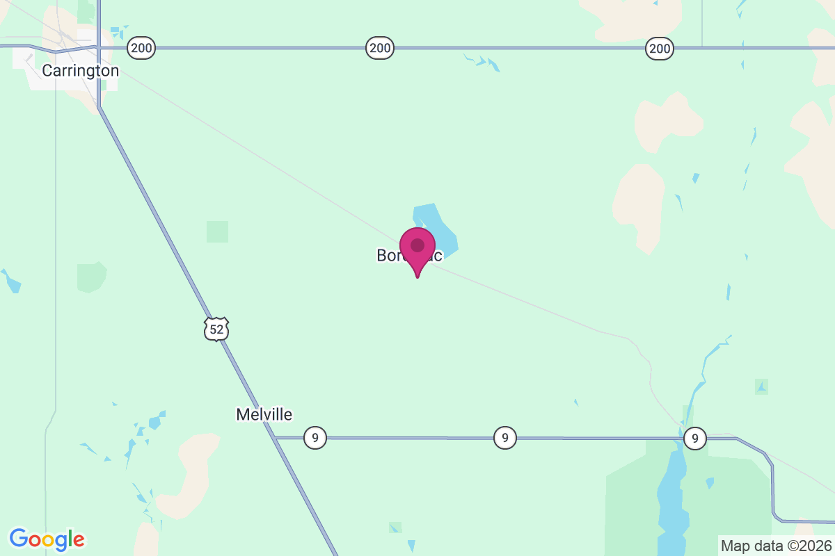 Bordulac map