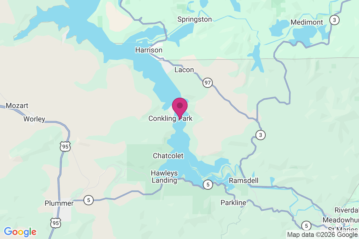 Conkling Park map