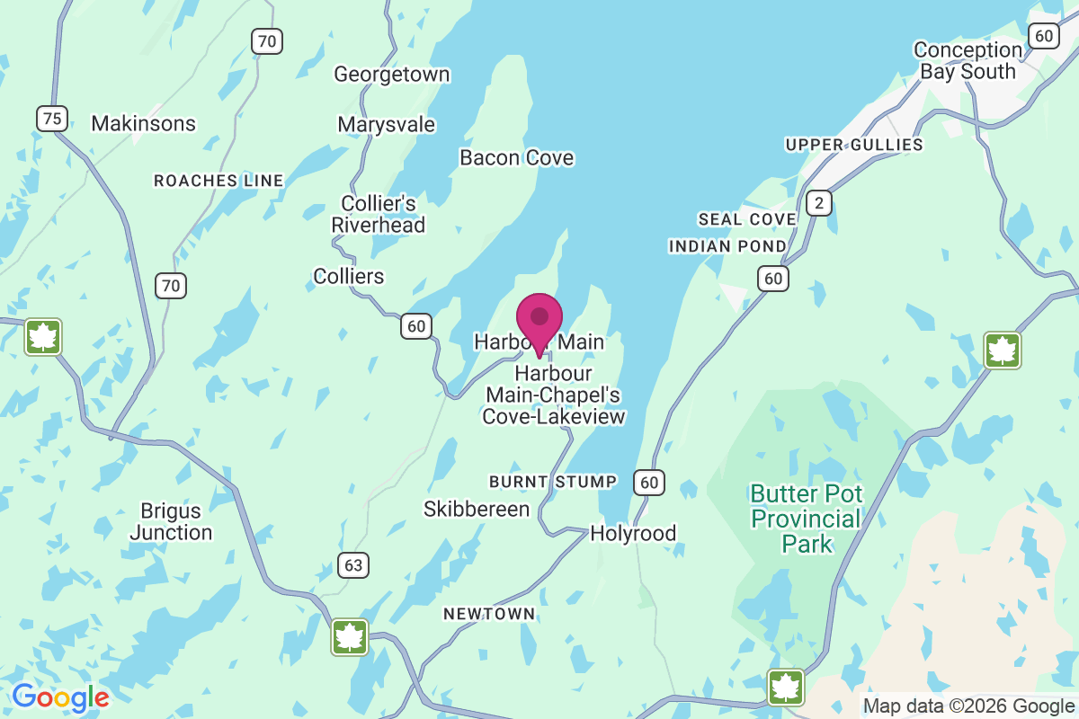 Harbour Main map