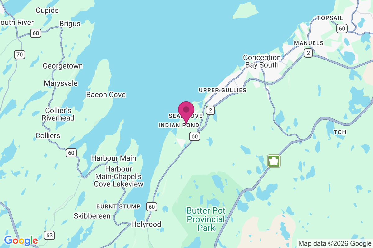 Indian Pond map