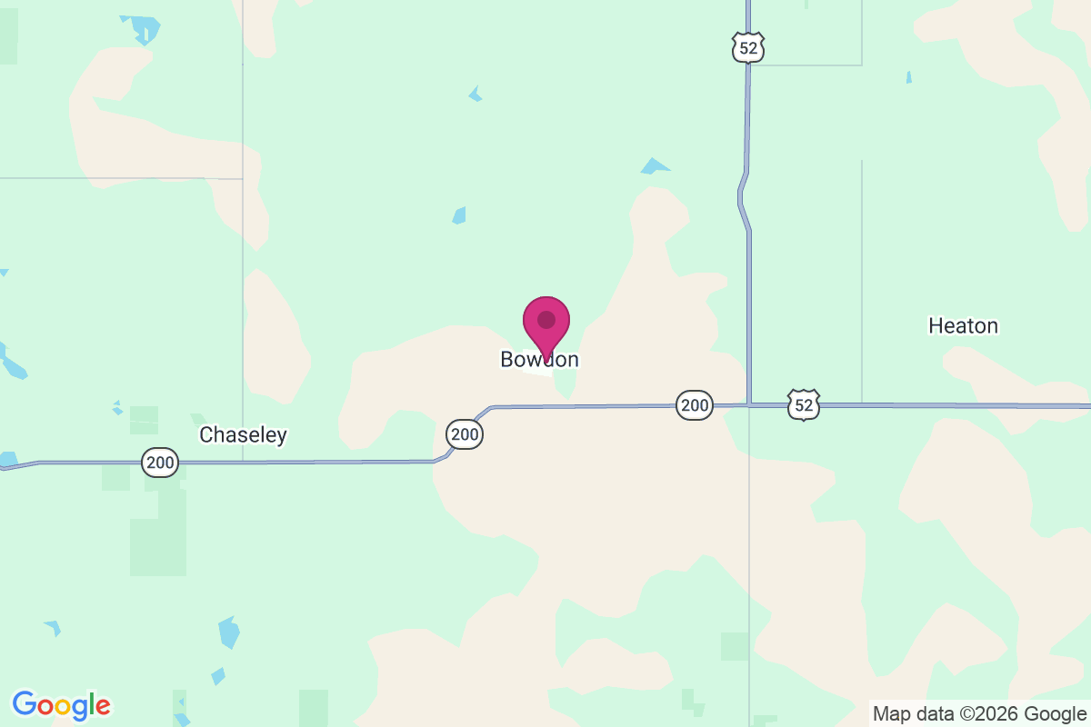 Bowdon map