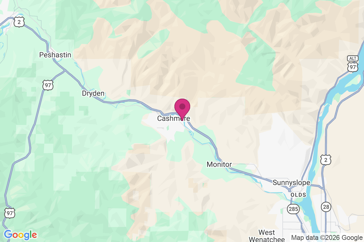 Cashmere map
