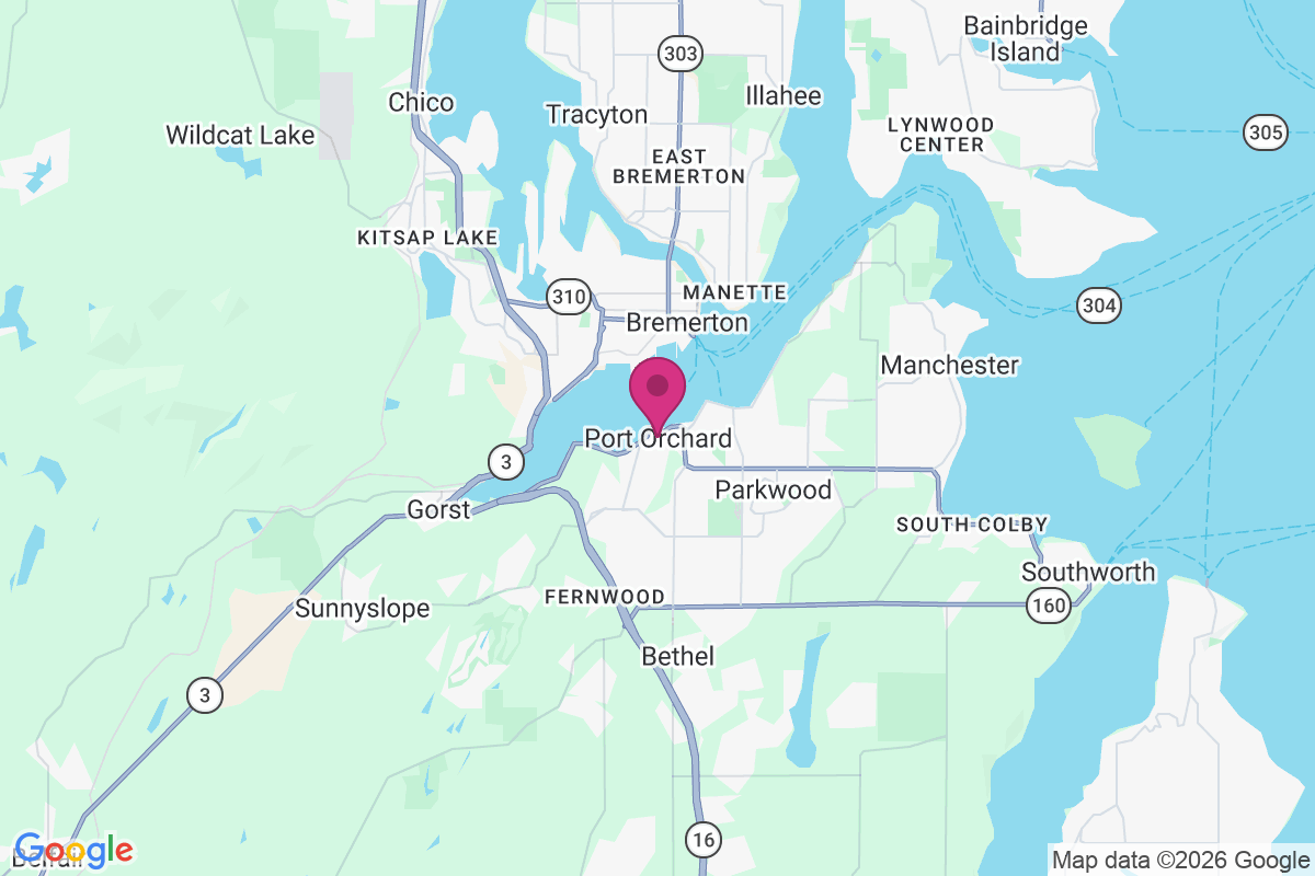 Port Orchard map