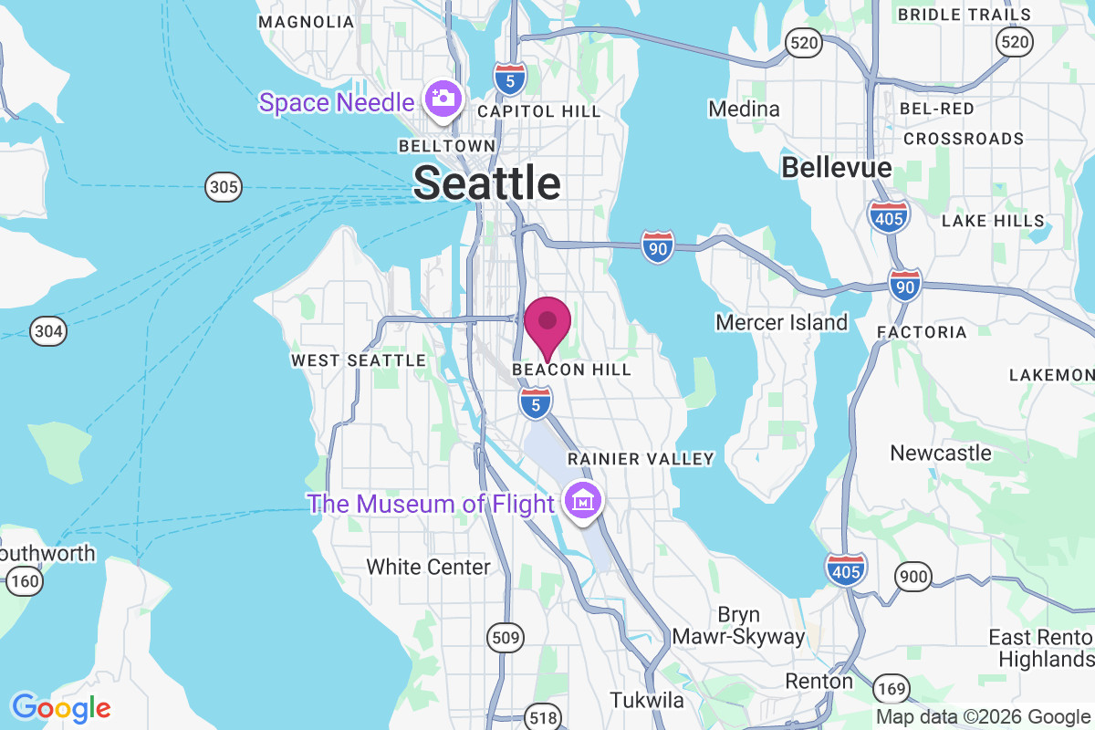 South Seattle map
