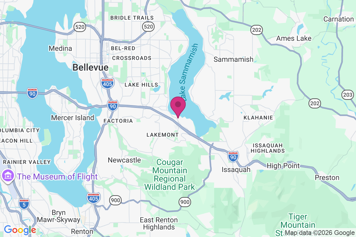 West Lake Sammamish map