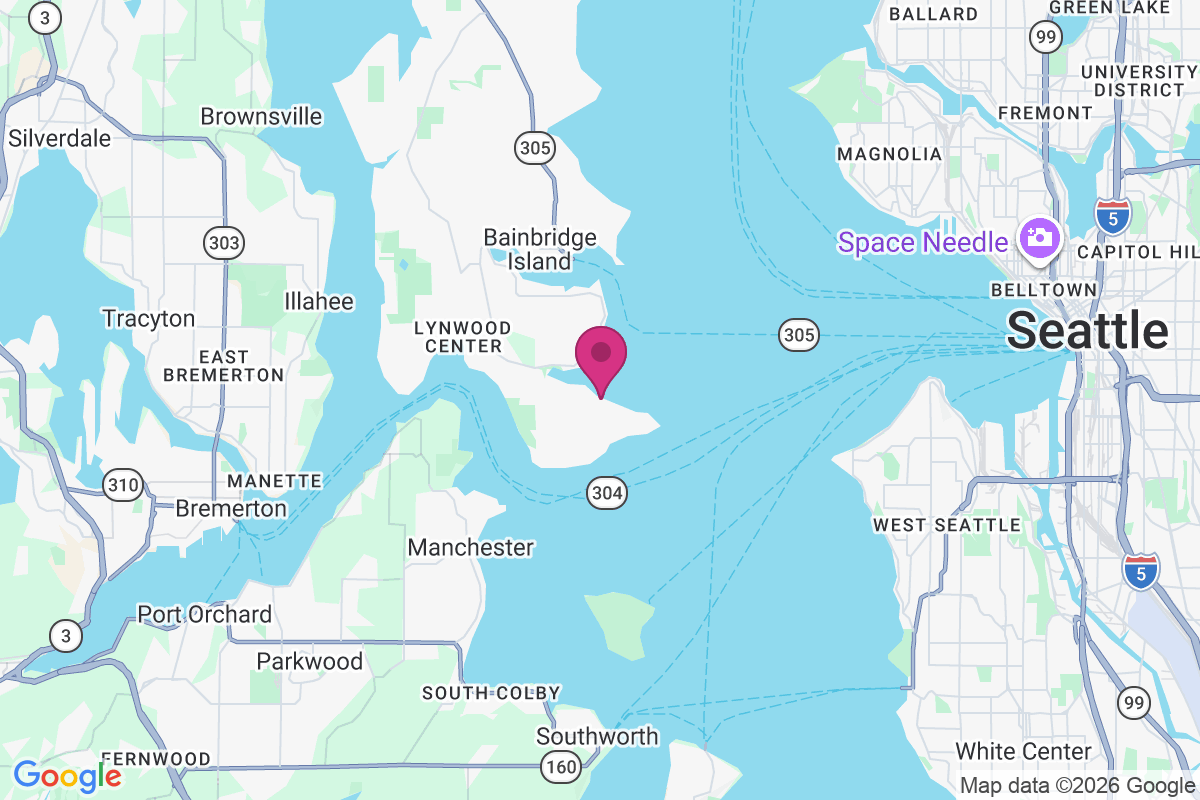 Port Blakely map