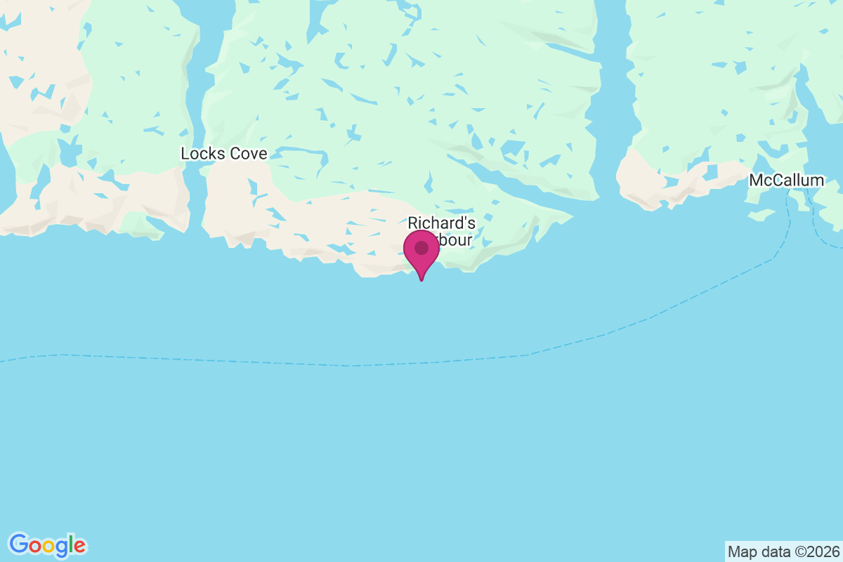 Richards Harbour map