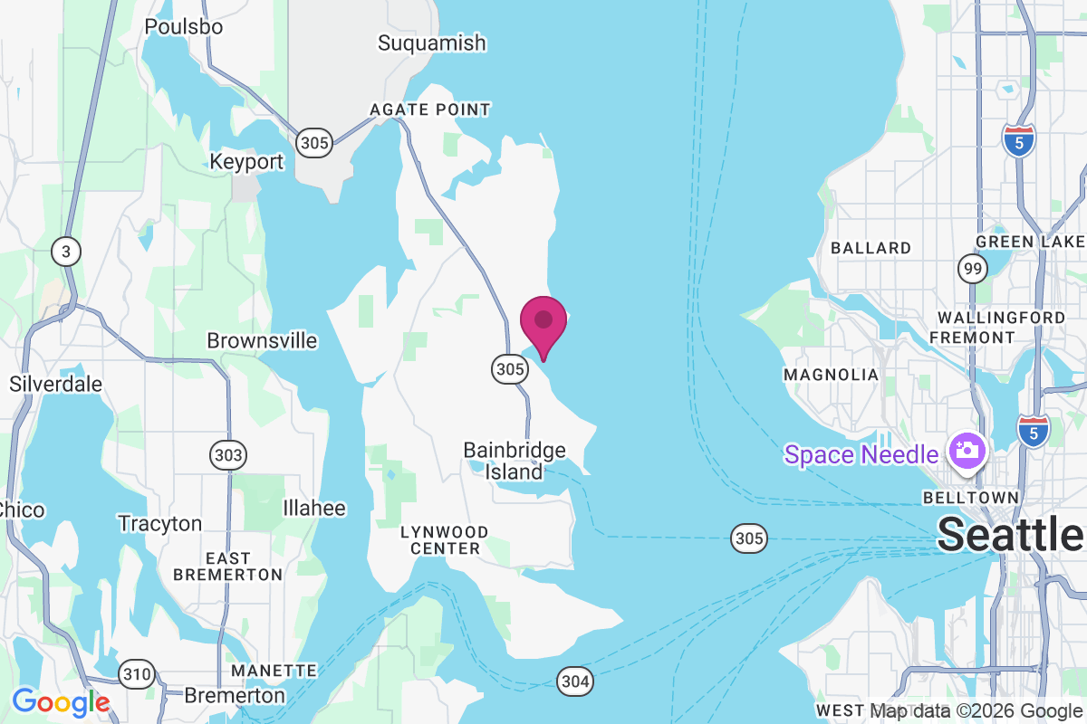 Bainbridge Grange map