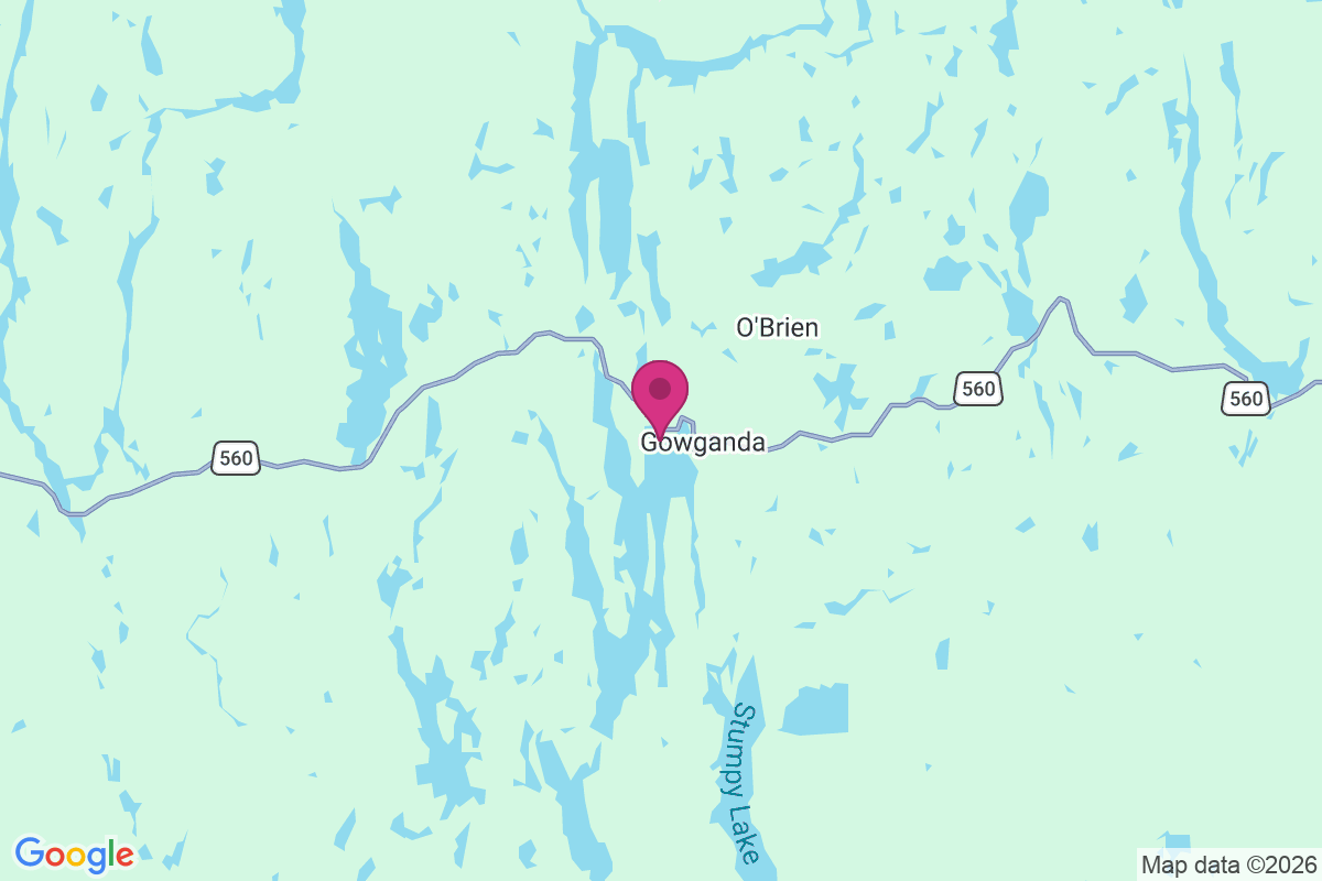 Gowganda map