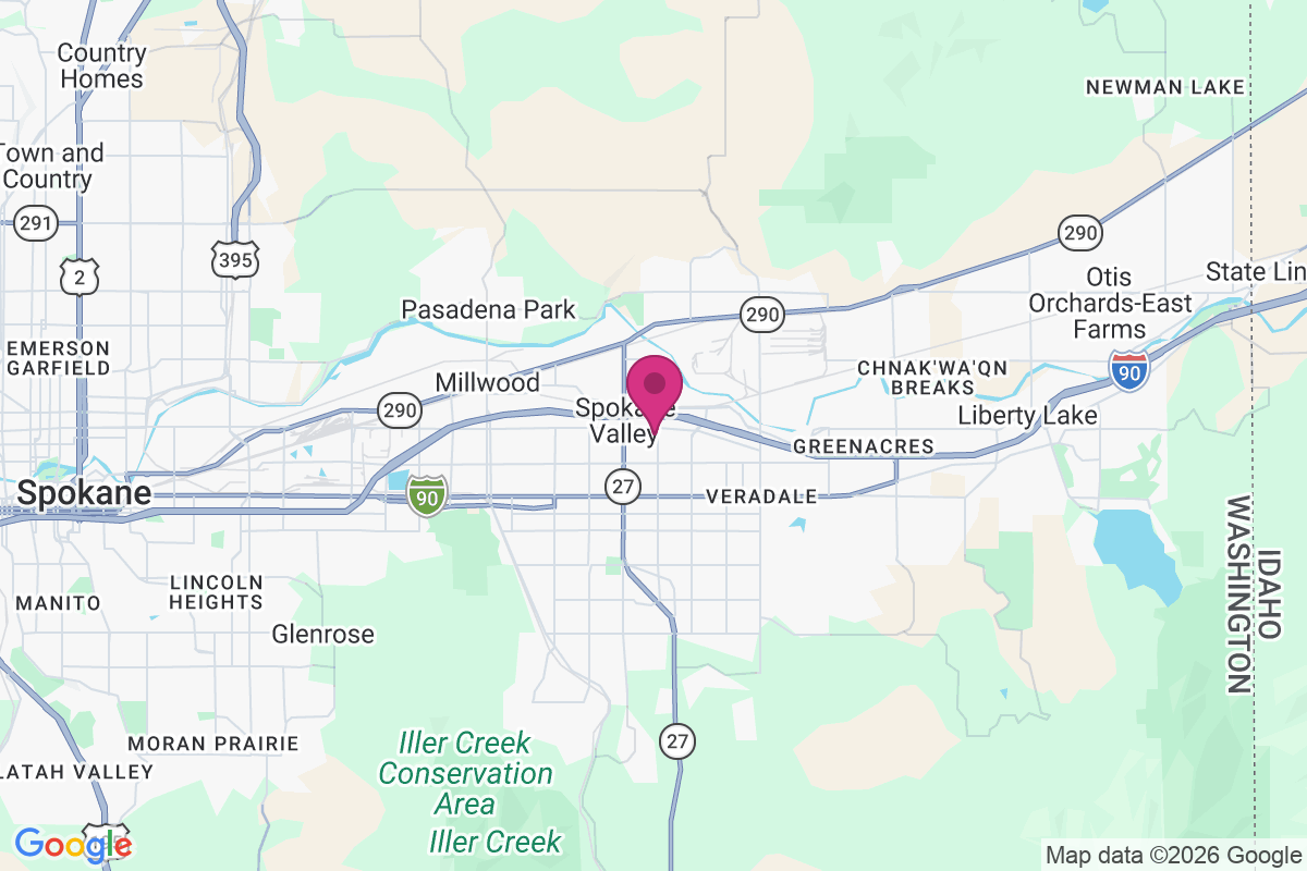 Spokane Valley map