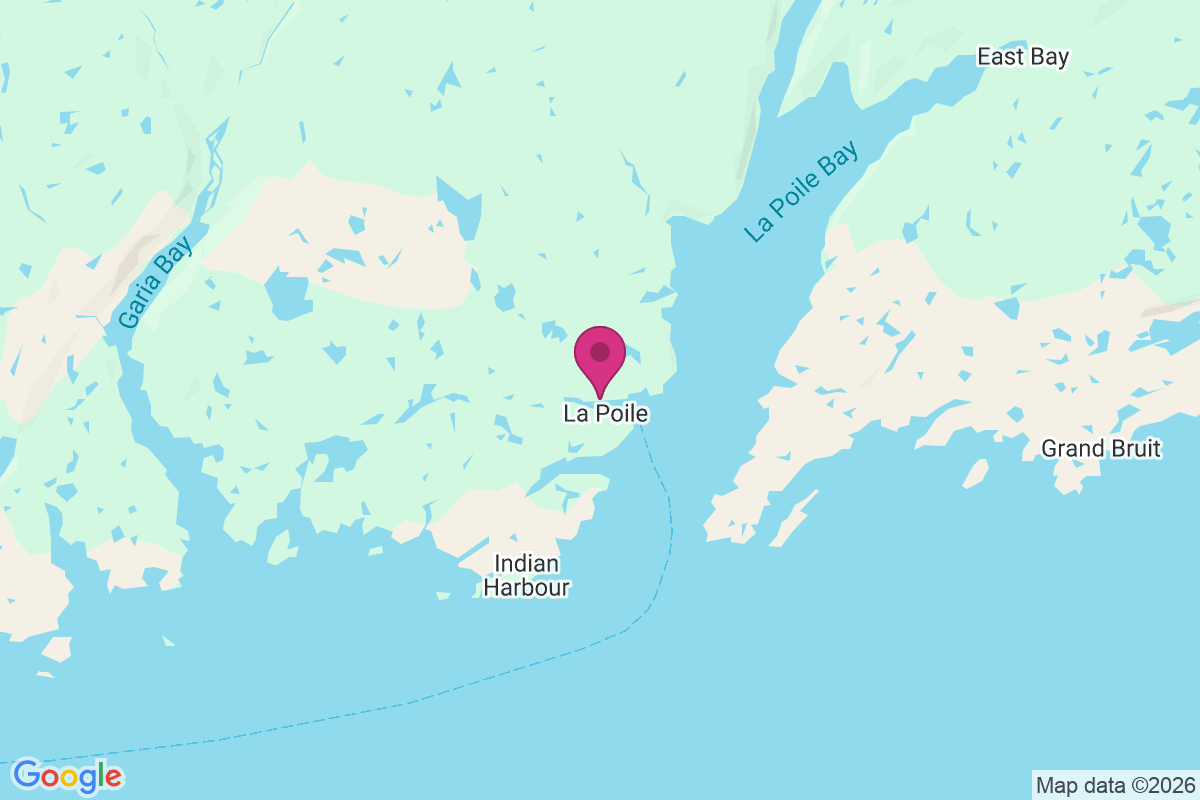 La Poile map