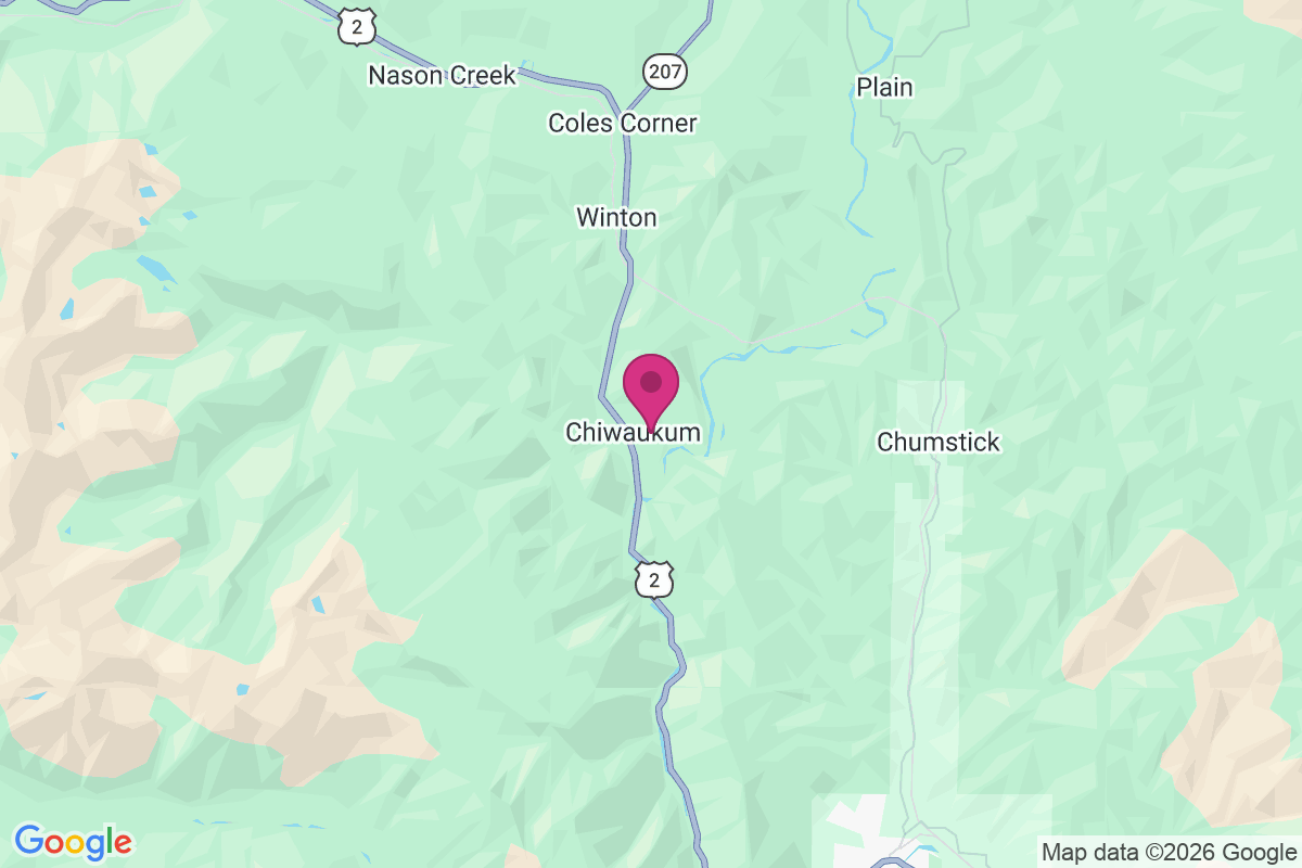 Chiwaukum map