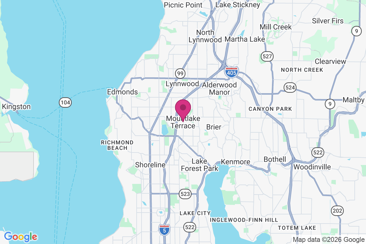 Mountlake Terrace map