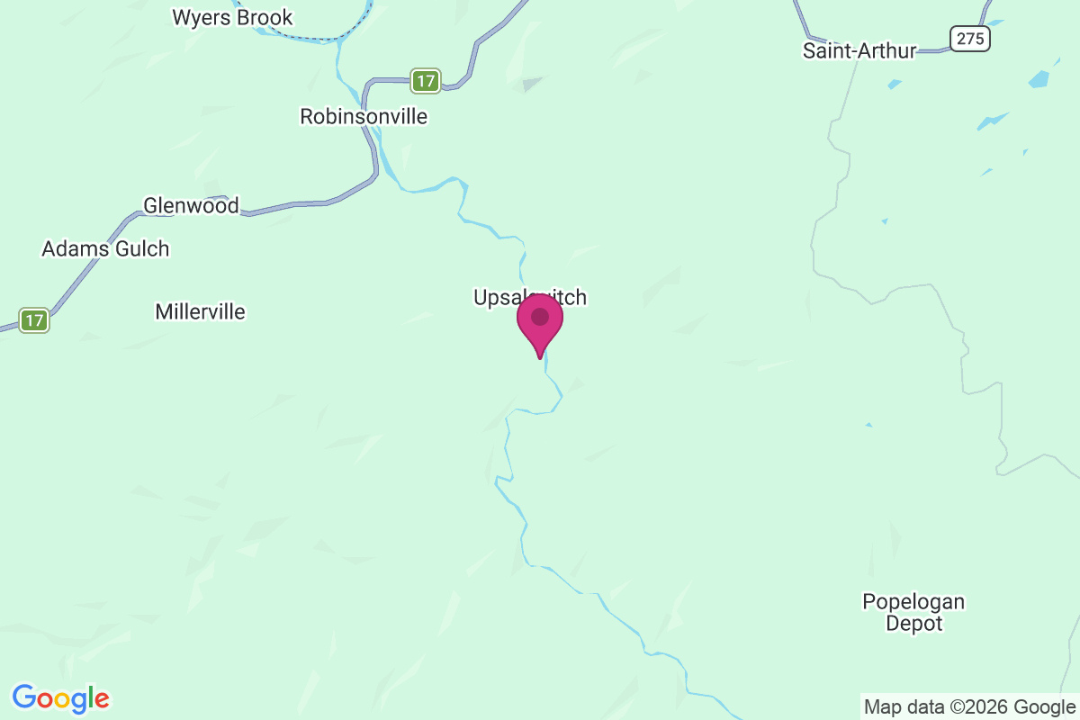 Upsalquitch map