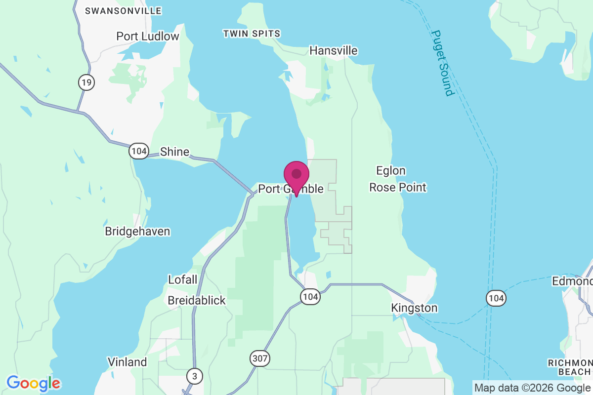 Port Gamble map